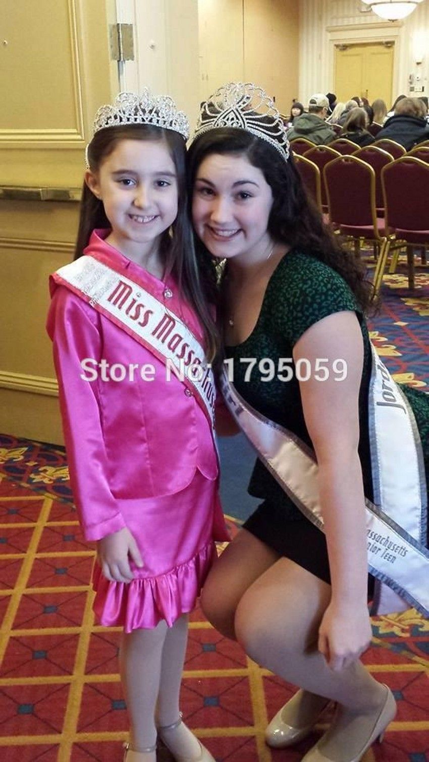 2015 Fuchsia Little Girls Pageant Interview Outfits Two Pieces Knee