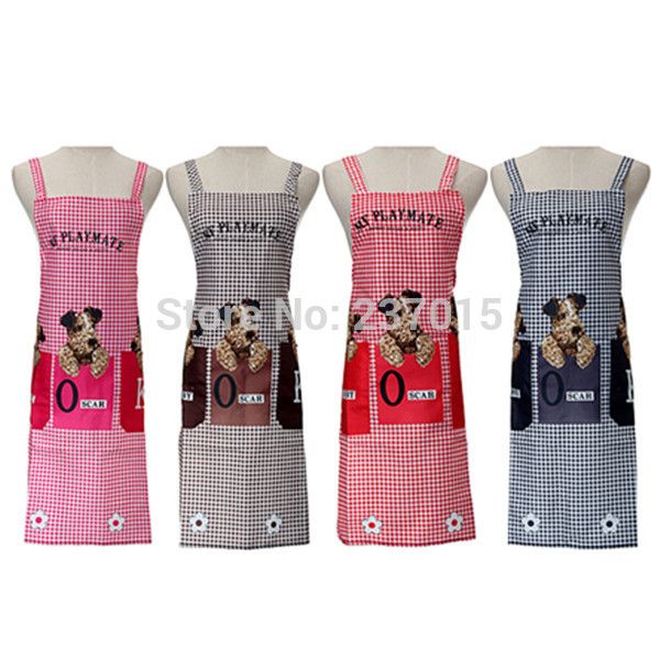 discount new cute dogs checked pattern 2 patch pockets bib aprons discount new cute dogs checked pattern 2 patch pockets bib aprons