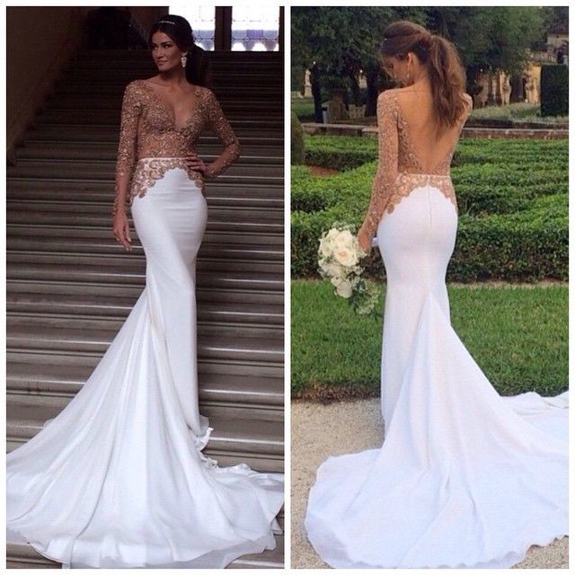 Gold Wedding Dresses