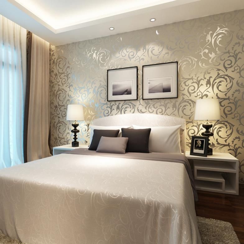 3d europäischen wasserdicht wohnzimmer tapete schlafzimmersofa ... Wohnzimmer tapete