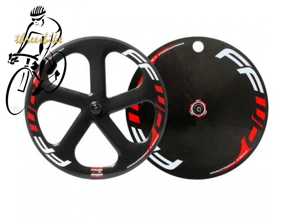 Fast Forward Five Spoke And Disc Wheel Carbon Bicycle Wheels Road/Track
