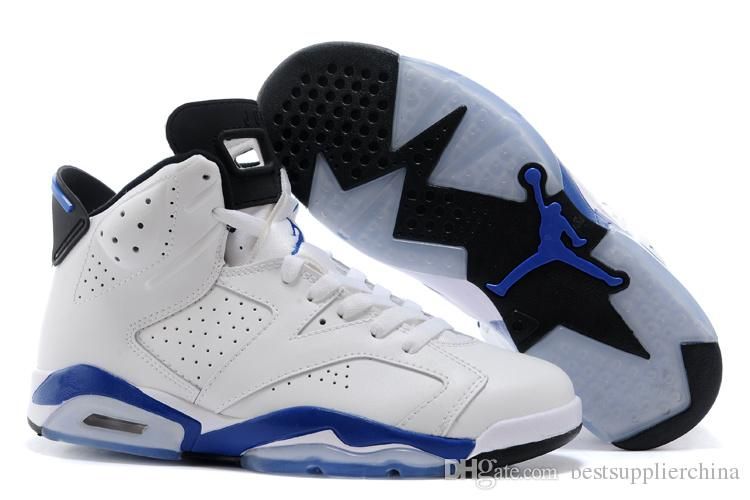 Online Cheap Nike Air Jordan 6 Sport Blue Retro 6 Basketball Shoes Mens & Women&#39;S Jordan 6s Gs ...