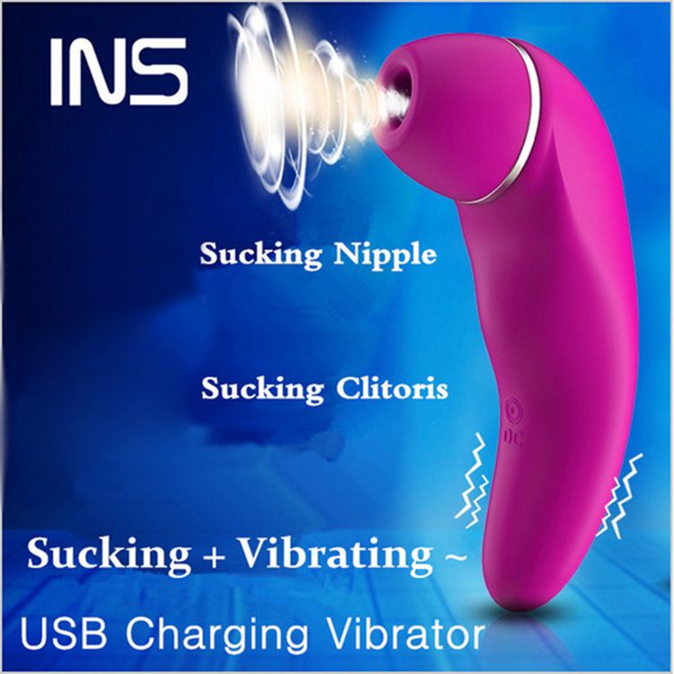 2016 New Ins Tongue Honey Track Female Nipple Sucking Dildo Oral Sex Vibrator Series