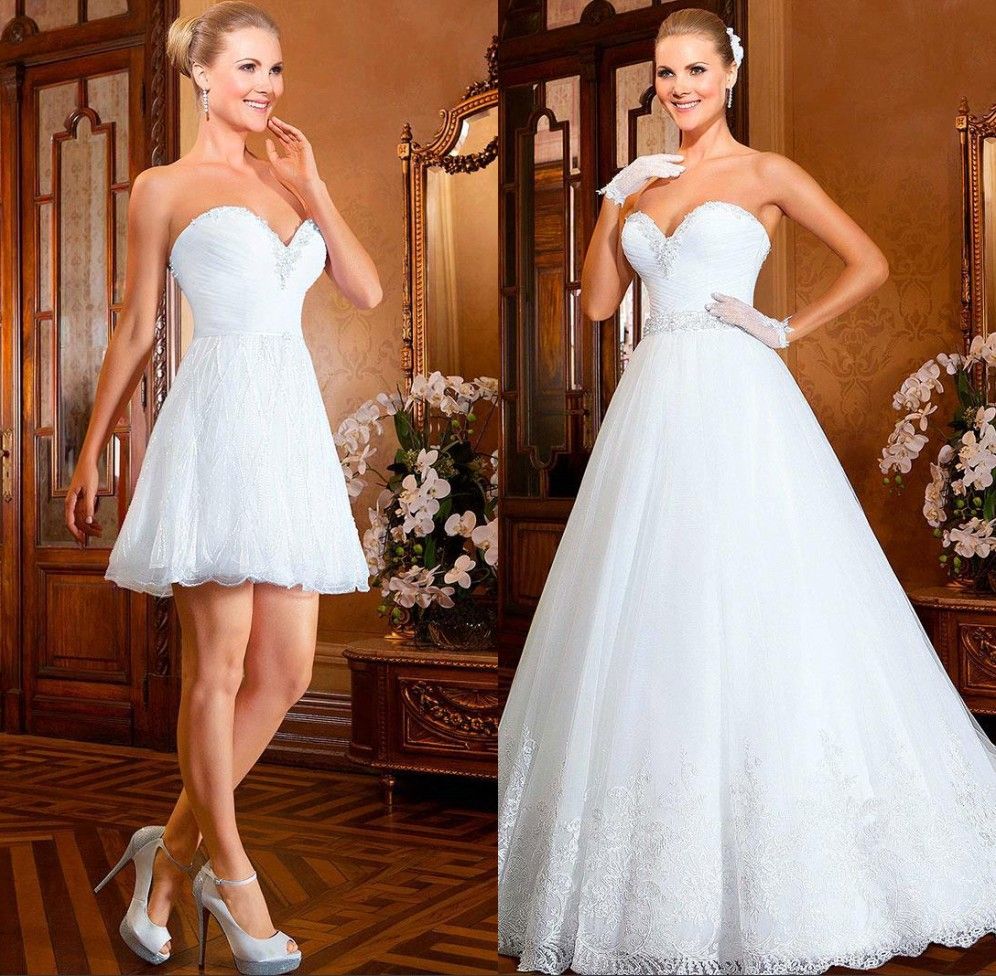 Discount 2016 Bling Ball Gown Overskirt Wedding Dresses