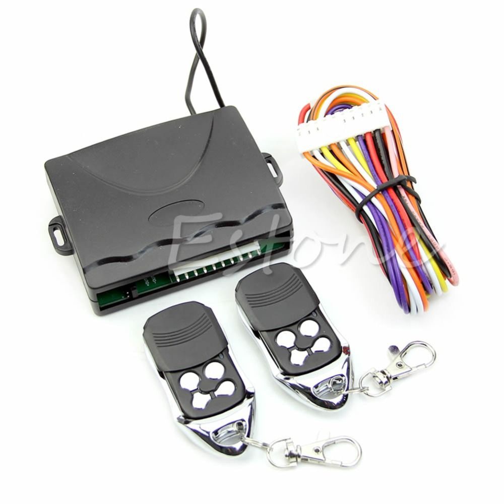 2017 Car Universal Remote Control Central Door Lock Kit Locking Keyless