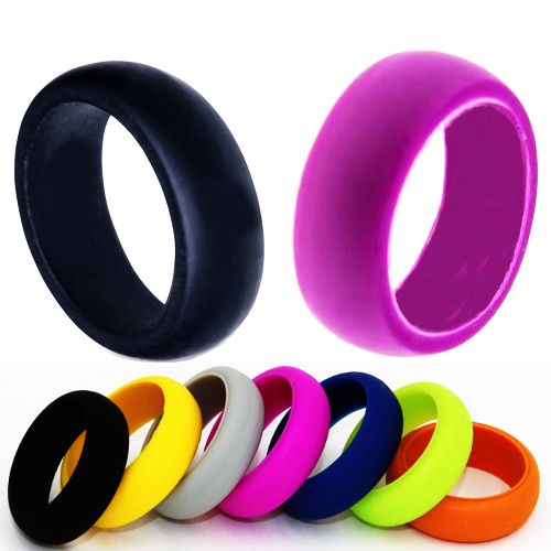 Flexible mens wedding rings