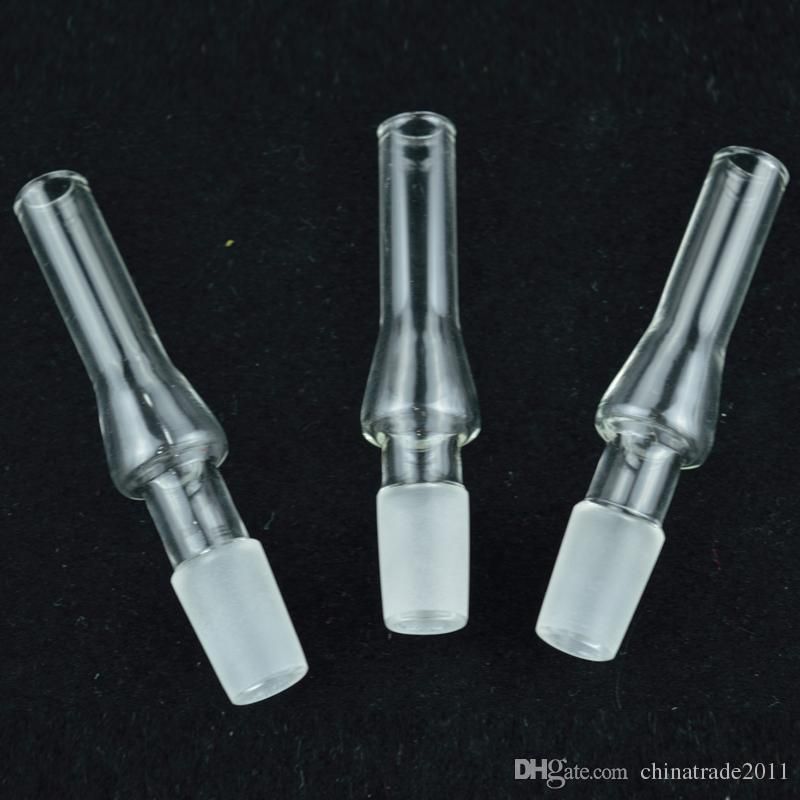 Best 14mm Male Joint Glass Mouthpiece Recycler Tip For Nectar Collector
