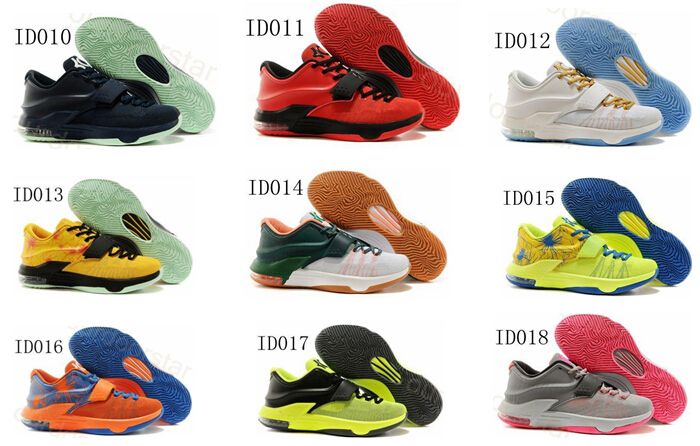 kd list of shoes