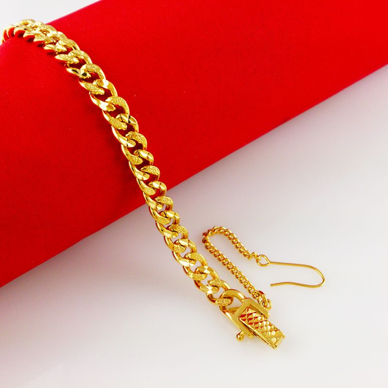Online Cheap 18k Gold Bracelet Female , Female Models Fine Watch Chain