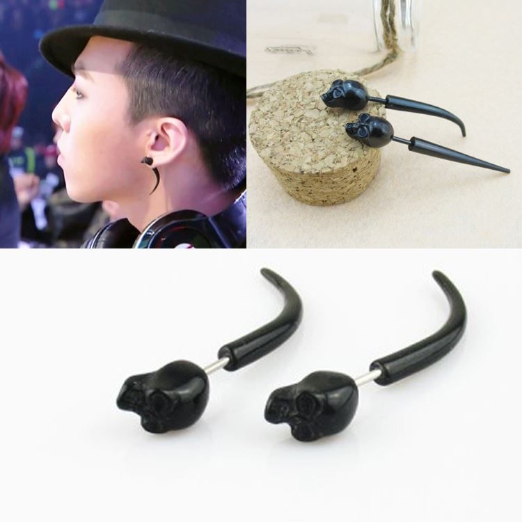 mens-earrings-black-diamo