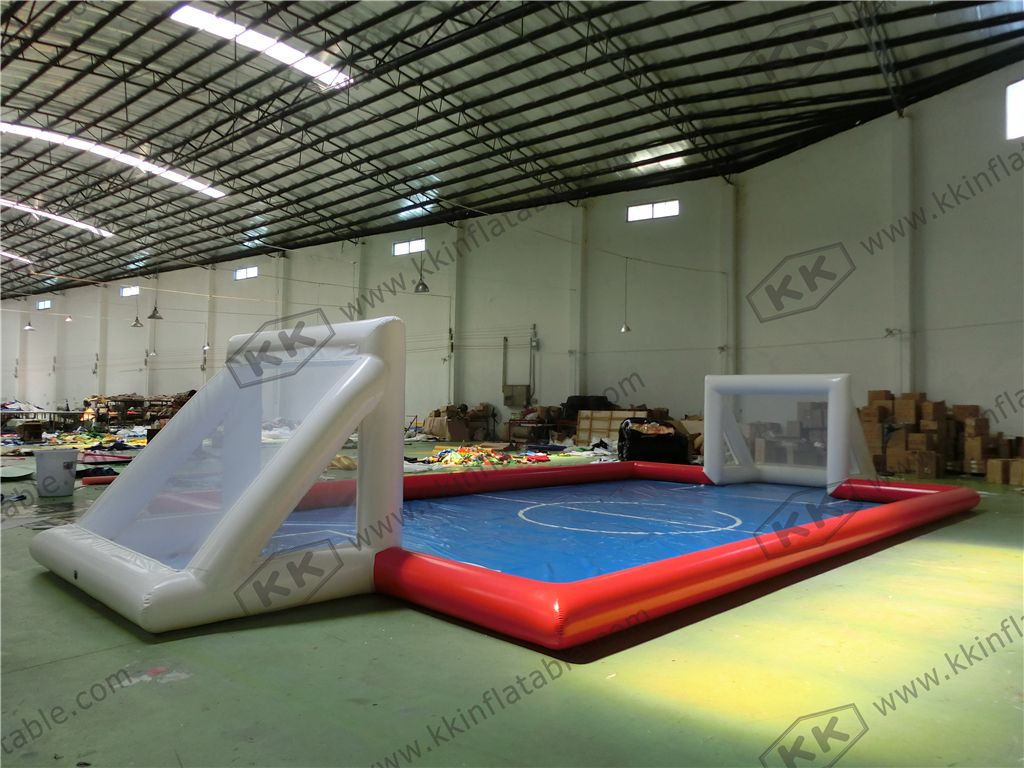 2017 Commercial Inflatable Football Field Portable Soccer Field Moveable Football Pitch Good