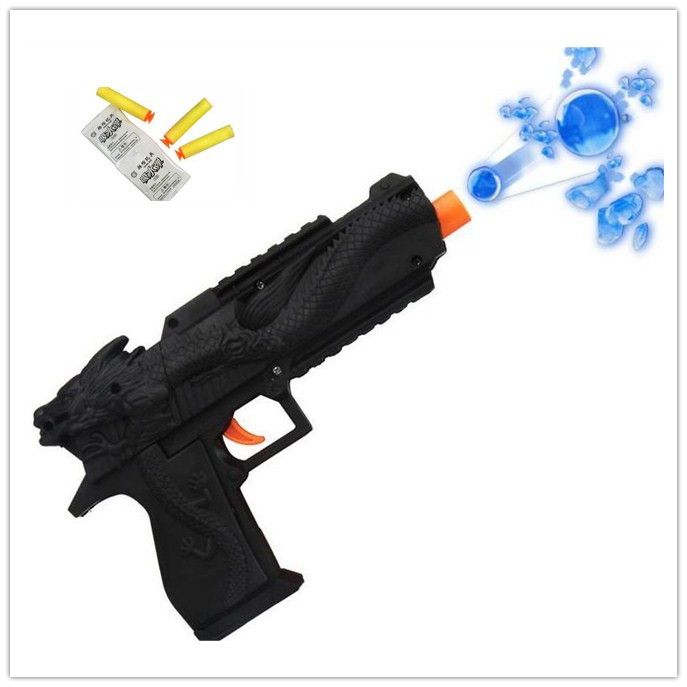 2017 New Toy Gun Water Play Soft Dual Use Pistol Shooting Bullets