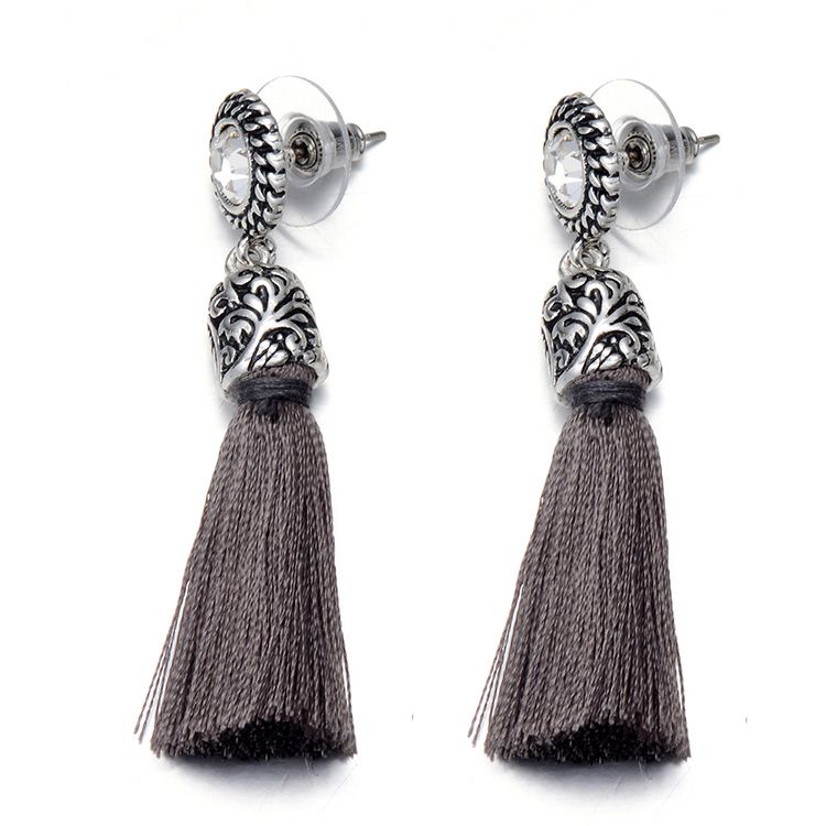 Best 2016 New Korean Earrings Jewelry Brand Design Cc Earrings Crystal