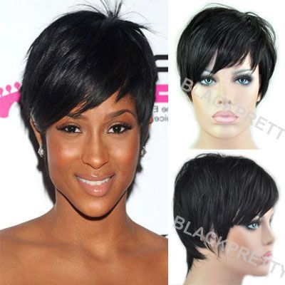 Human Hair Wigs Pixie Cut For African American Women Human Hair Wigs Pixie Cut For African American Women