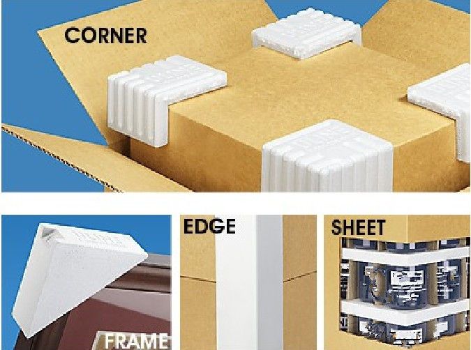2017 Corner/Frame/Edge/Sheet Mixed Packing Foam Protectors Protect The Soft Item Good