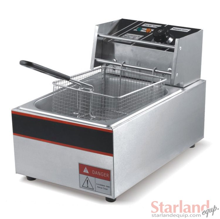 2017 Electric Fryer Big Tank Frying Oven_stainless Steel Deep Fryer 8.5liters Commercial