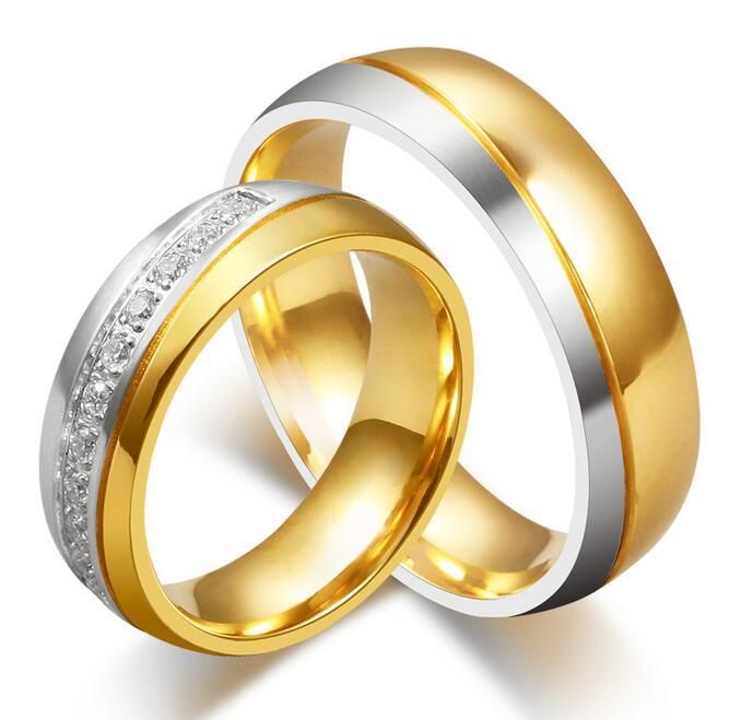 2016 new cz rings wedding rings men woman crystal rings diamond ring titanium lovers ring lovers - Wedding Ring For Men 2016 new cz rings wedding rings men woman crystal rings diamond ring titanium lovers ring lovers - Wedding Ring For Men