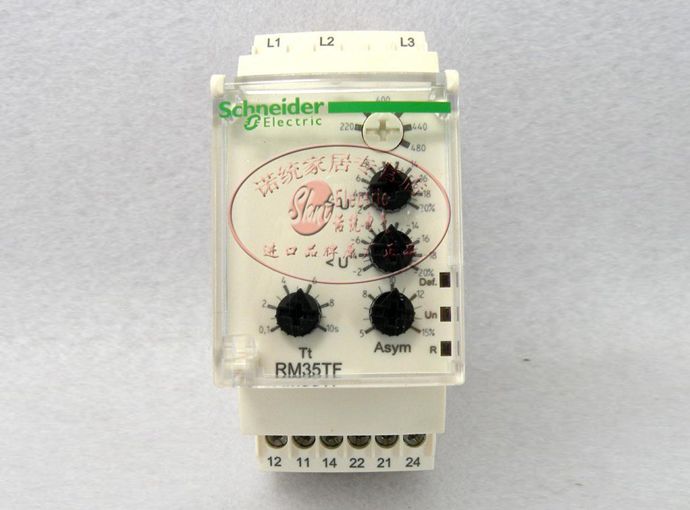 2017 Schneider Phase Sequence Relay Rm35tf30 Asymmetry Phase Failure