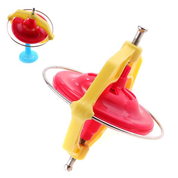 Magic UFO Amazing UFO Whirling Toy Spinning Top Gyroscope Gyro Kids Toy With Music LED Light Order