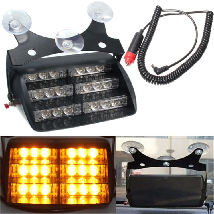 18 Led Strobe Light Flashing Emergency Security Car Truck Light Signal Lamp Personal Emergency