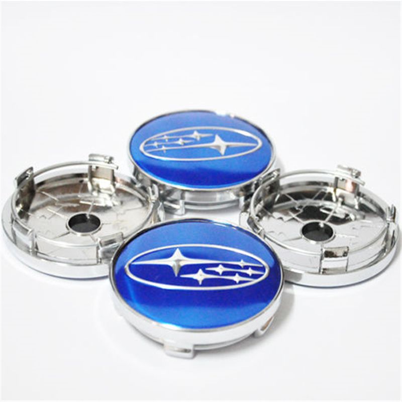 2017 Blue Car Wheel Covers For Subaru Wheel Center Hub Caps Replacement