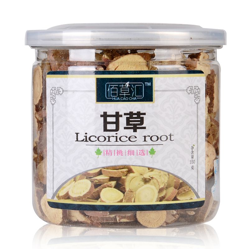 Licorice Root Herbal Tea Chinese Liquorice Slice Pieces Gan Cao Golden