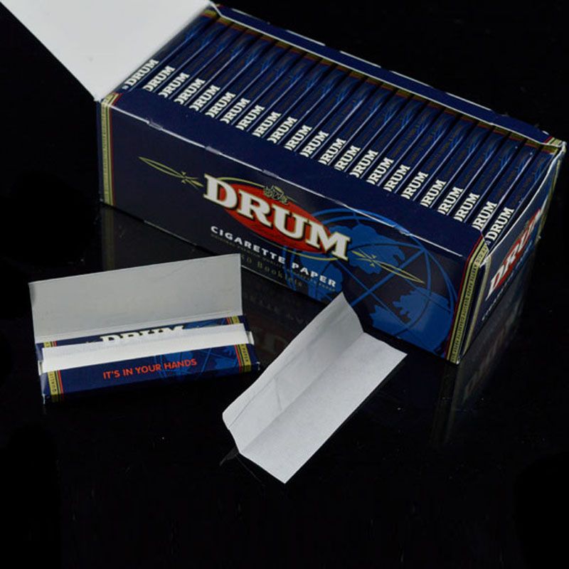Best Drum Cigarette Paper Smoking Rolling Papers 70mm * 36mm Natural