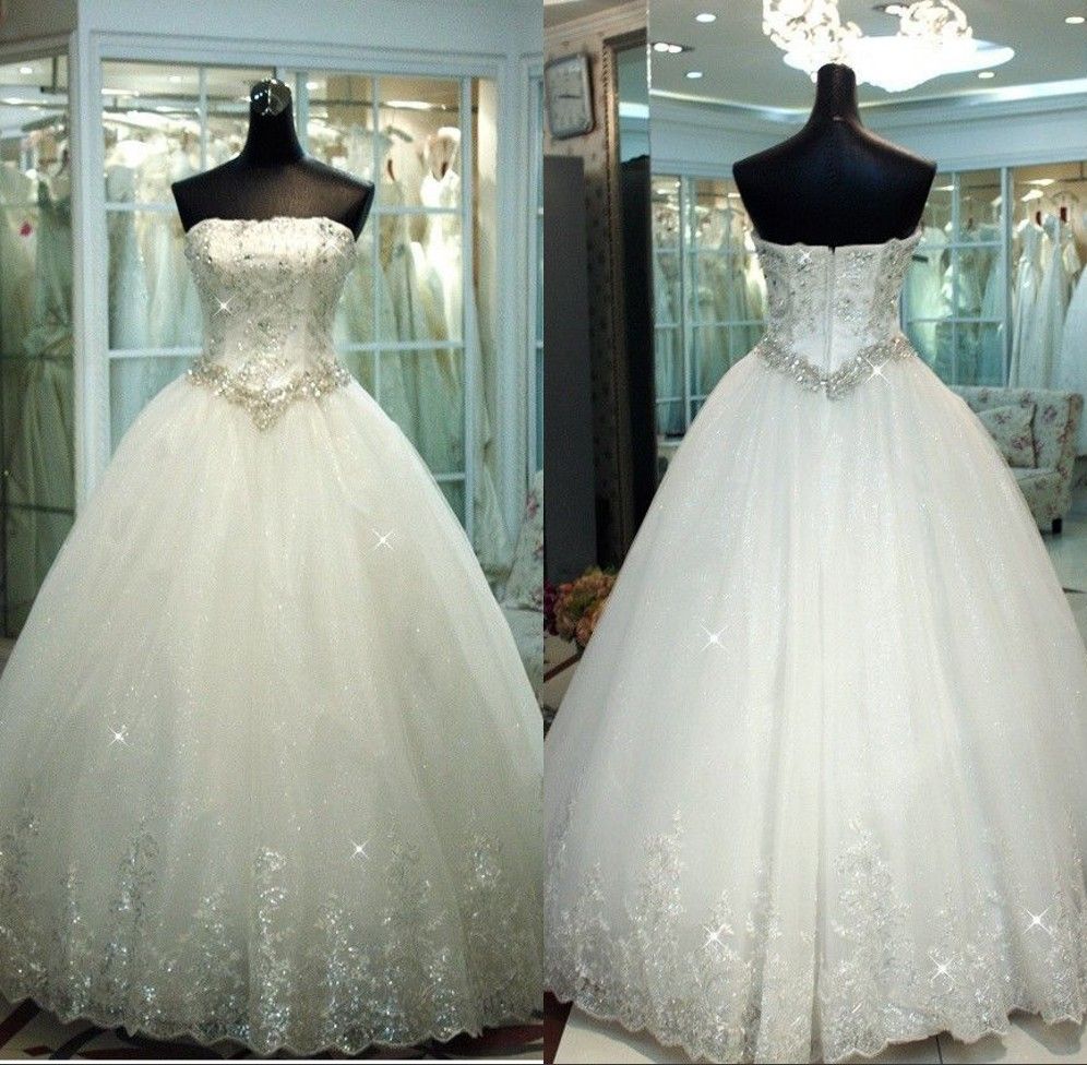 bling ball gown