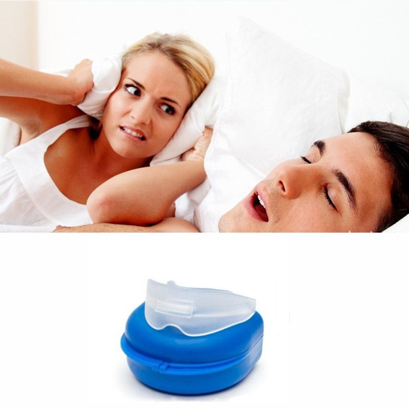 Soft Silicon Anti Snore And Apnea Kit Mouthpiece Anti Snore Stop