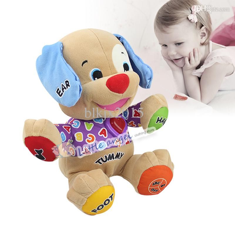 WholesaleTummy Dog Toys Baby Kids Musical Plush Electronic Toys 28