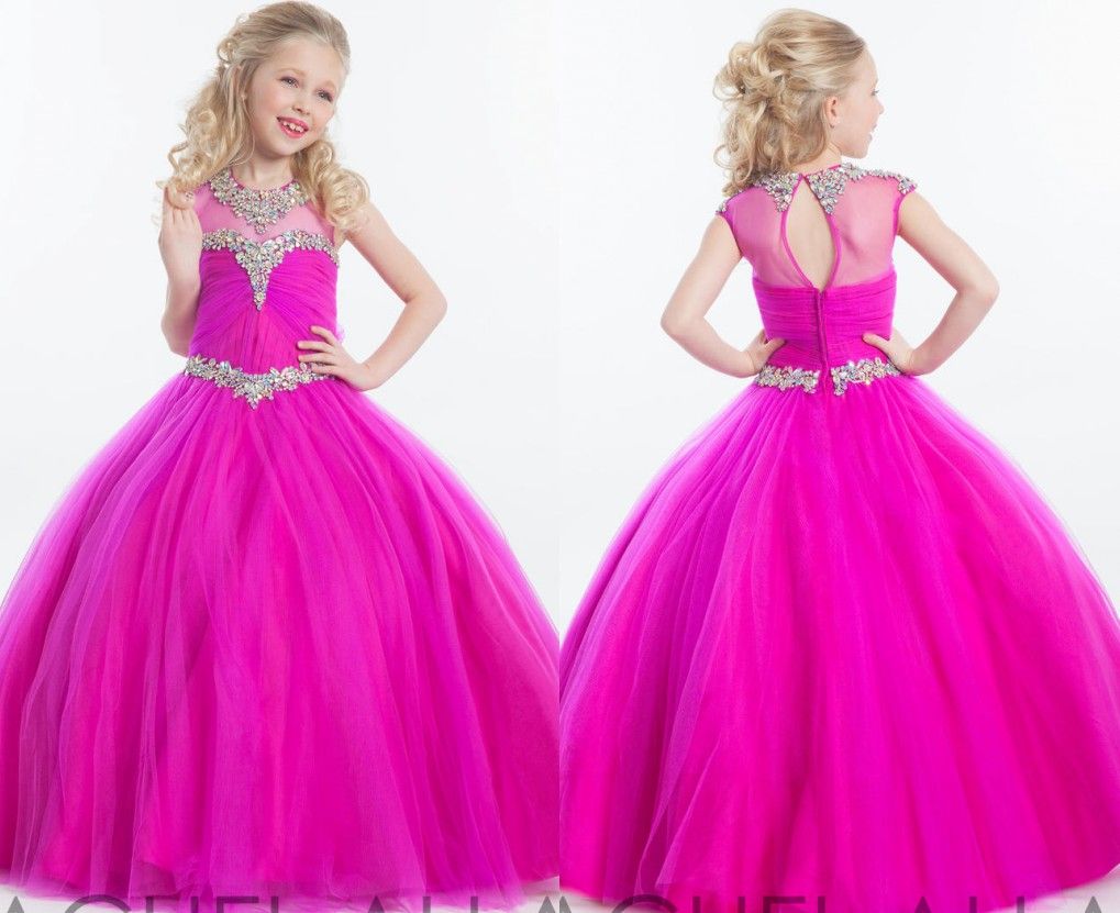 2106 Girls Kids Formal Wear Ball Gown Princess Girl'S Pageant Dresses