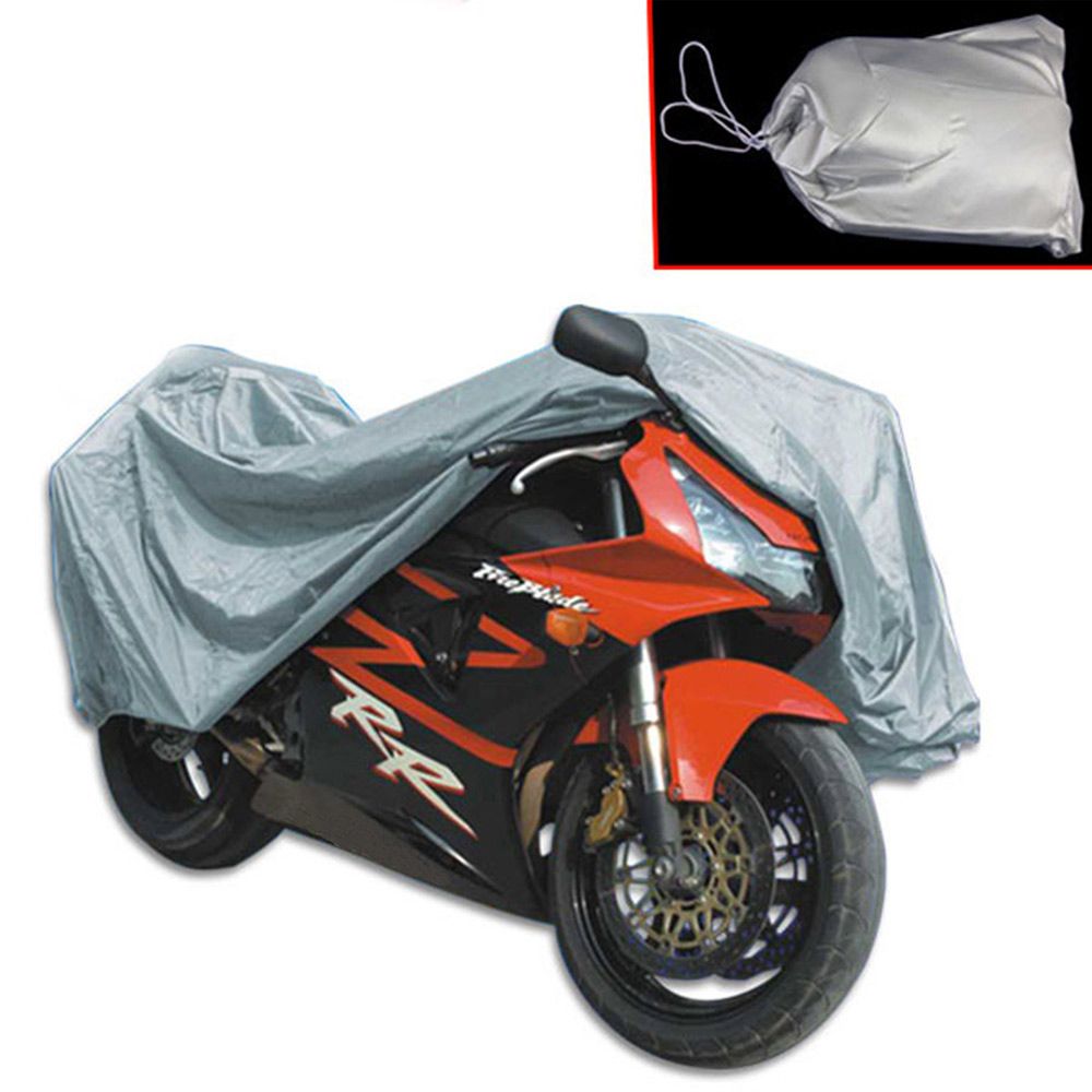 New Universal Motorcycle Cover Waterproof Outdoor Sun Uv Protection Bike Car Covering Motor
