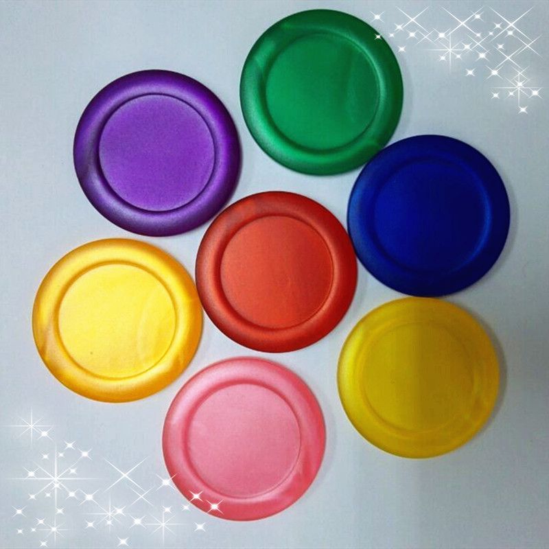 2017 Poker Chips /Solid Color Acrylic/38*3.7mm/ Single Weight 4 G