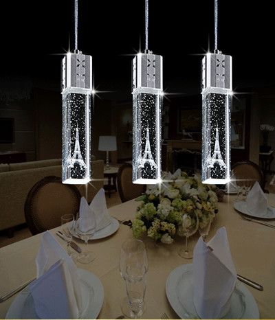 Venta al por mayor 2015 nueva manera llevó luces lámpara colgante ... Luces colgantes para comedor