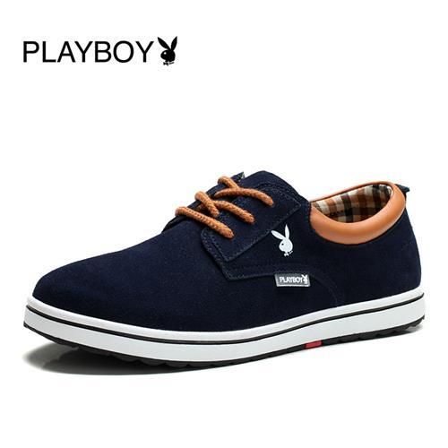 2015 Fashion Man Casual Playboy Shoes Casual Original Leather Shoes Hot