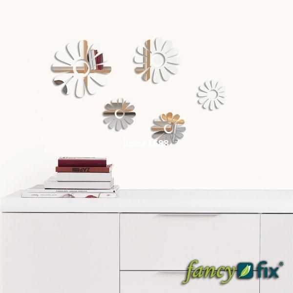 Peel And Stick Mirror Effect Wall Decals Self Adhesive Acrylic Stylish