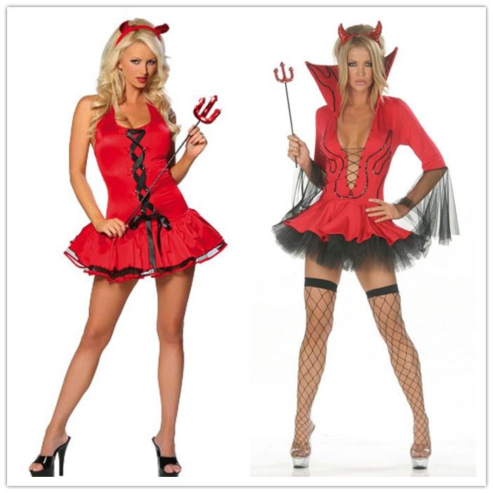 2017 Sexy Halloween Costume Accessories For Women Devil Accessories Set