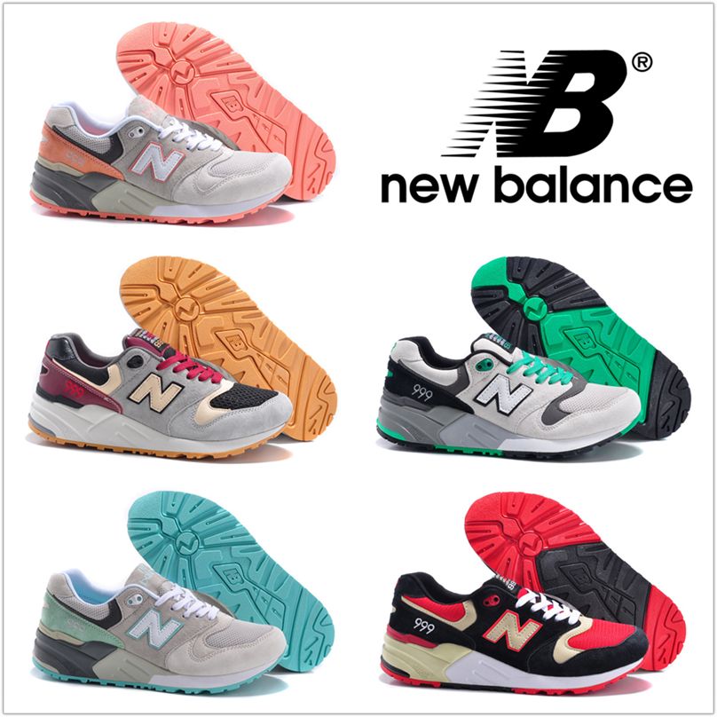 New Balance Running Shoes For Men Women Sneakers Nb 999 Retro Jogging