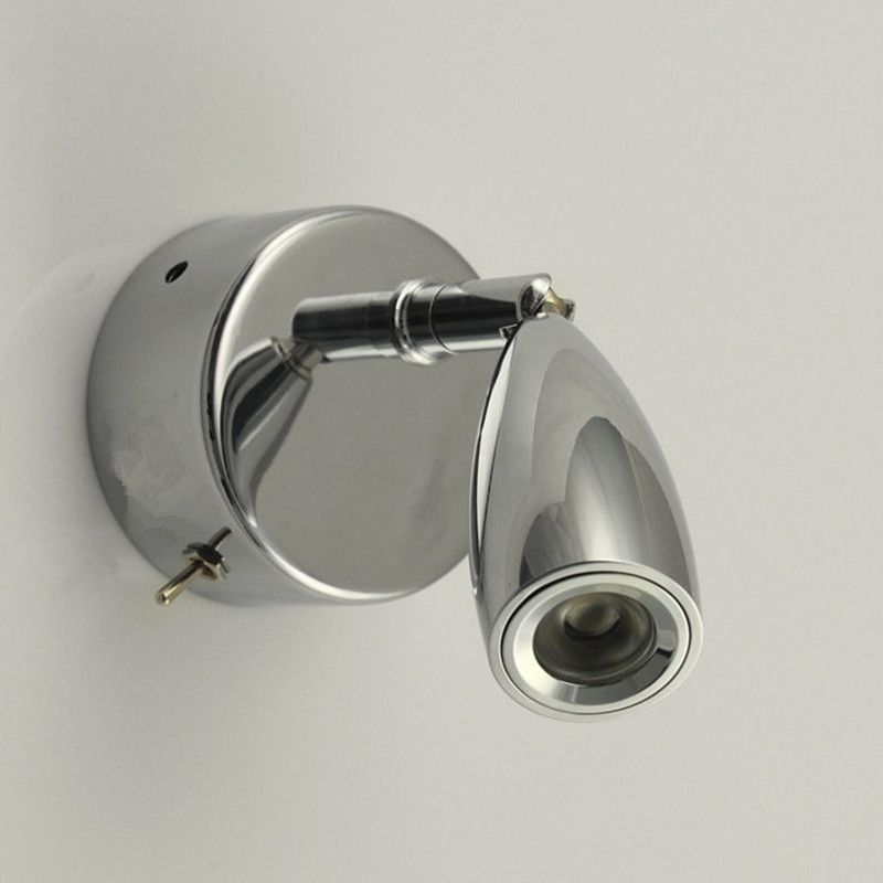 LED Bed Head Reading Light with OnOff Switch 3W CREE LED Position