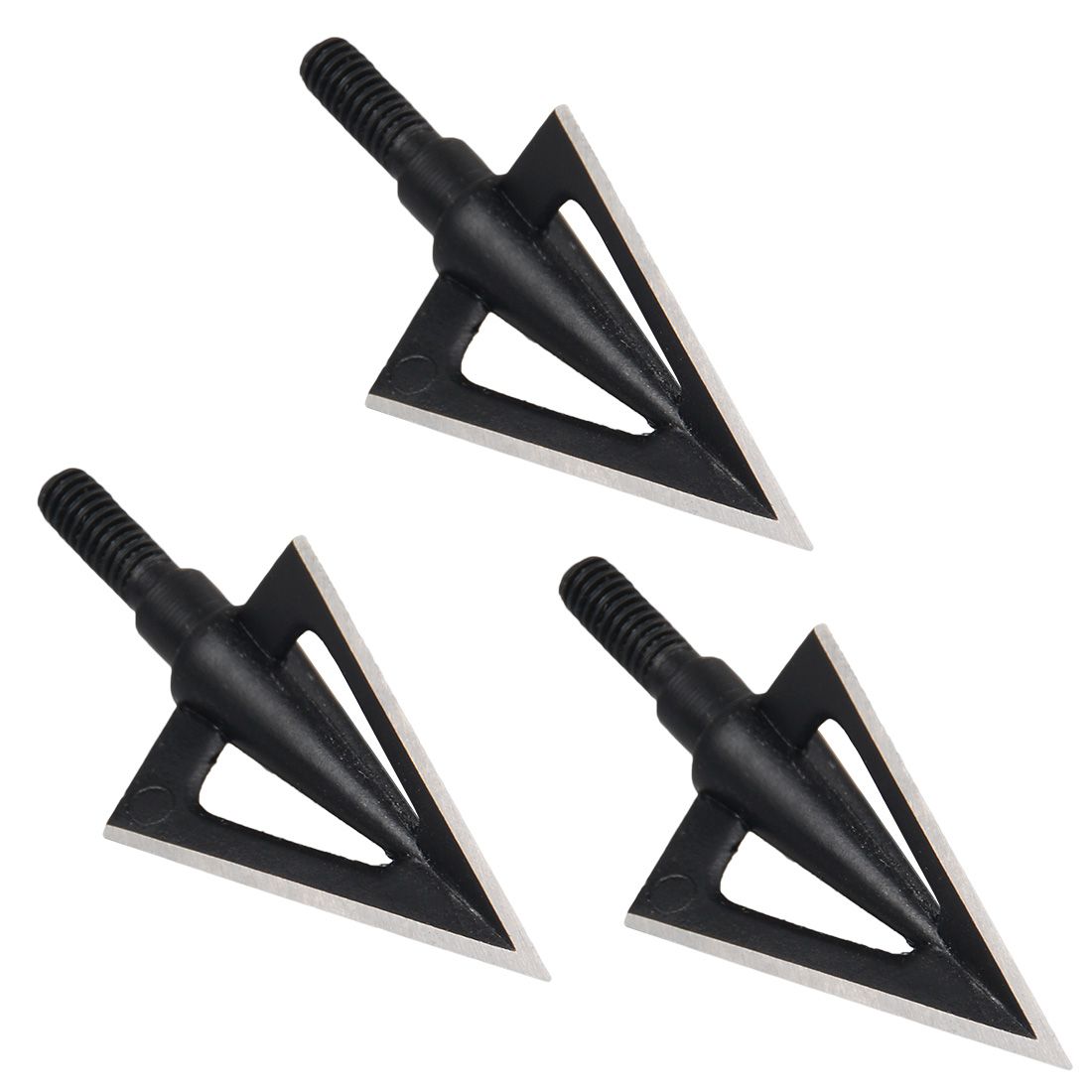 Best Black Cool Blade Broadheads 100grain Archery Arrow Heads Hunting