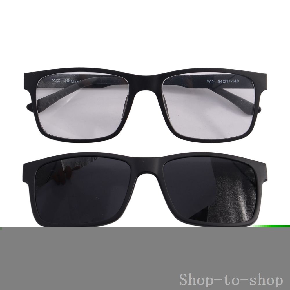 Clip On Sunglasses Men Prescription Glasses Frame Tr90