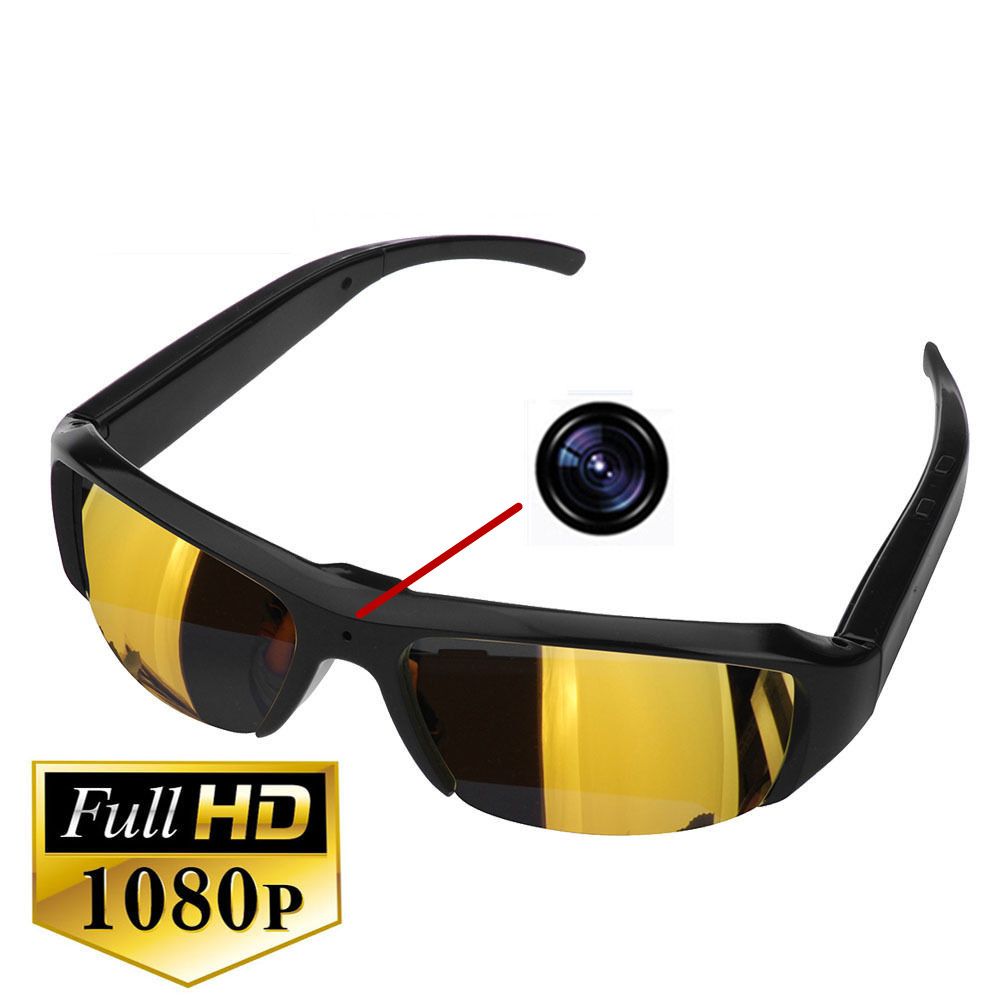 Hd 1080p Mini Sunglass Camera Mini Camcorder Pinhole Camera Digital Audio Video Recorder