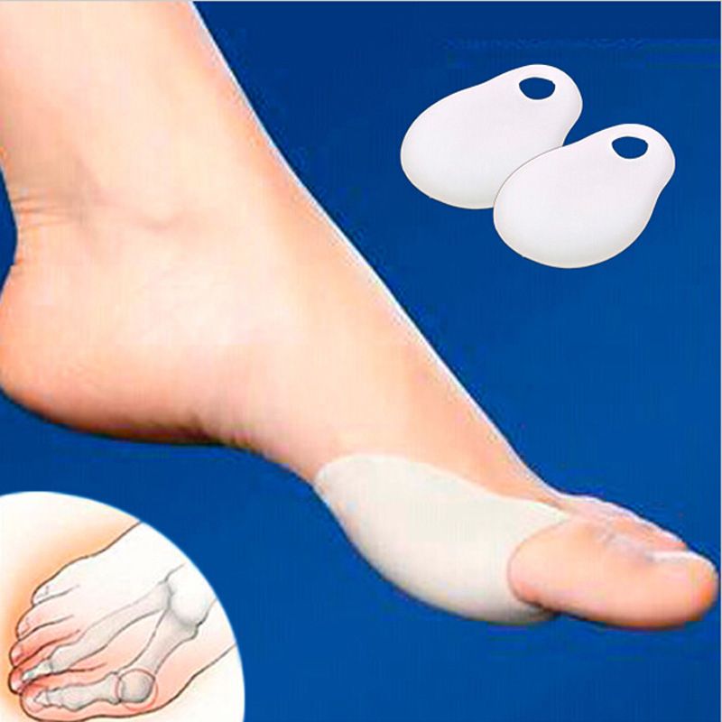 Gel Toe Pads Big Toes Bunion Hallux Valgus Protector Cushions With