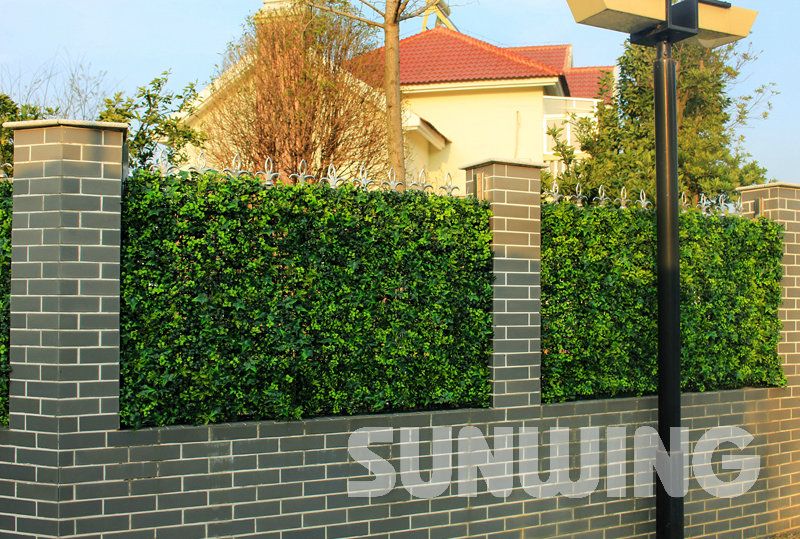 2017 3sq artificial boxwood hedges plastic fences fake plants ... Plants décor patio