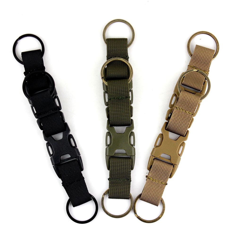 2017 Tactical Key Ring Keychain Quick Release Buckle Adaptor For Molle