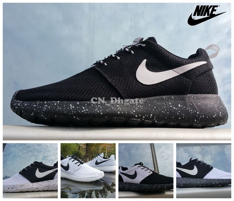 Nike Roshe One Women Black And White Nike Roshe One Women Black And White