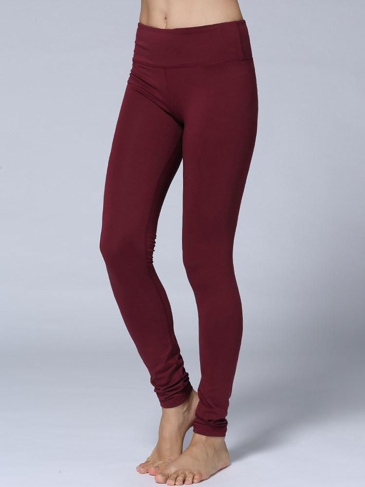 Lululemon Burgundy Leggings  International Society of Precision