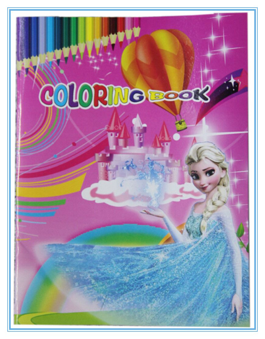 Frozen Invisible Ink Coloring Book Kids Coloring Stickers Children