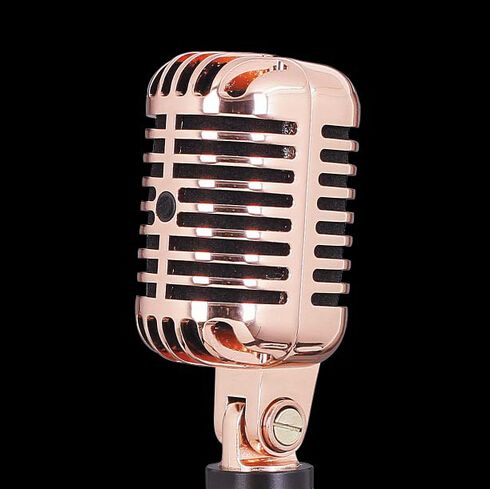 microphone rose gold karaoke microfonos vocal deluxe professional wired dynamic entertainment dhgate larger
