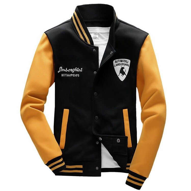 College Baseball Jacket Men 2016 Fashion Sports Wear Brand Design
